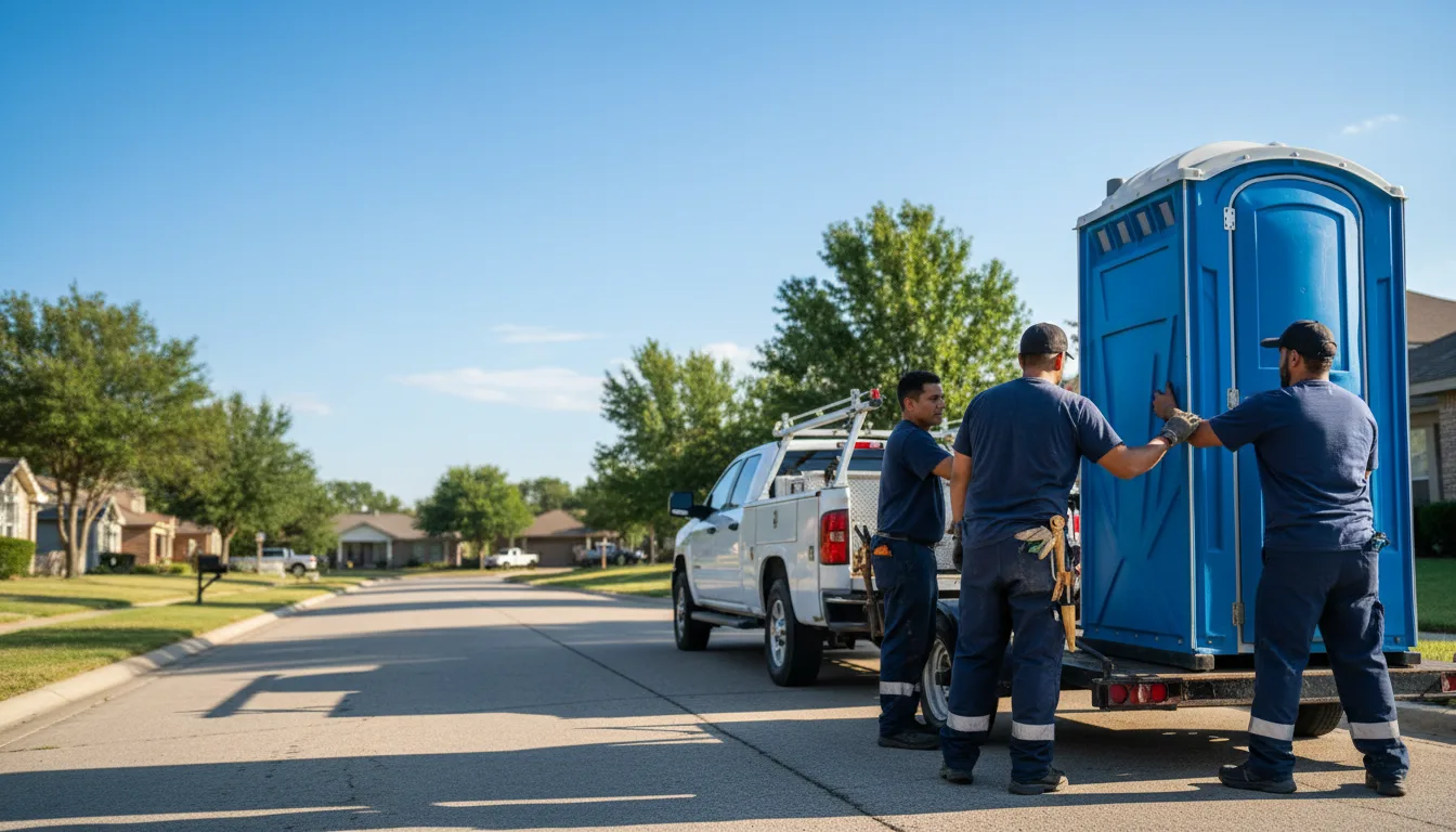 Portable Toilet Rental in Hitchcock, OK near me